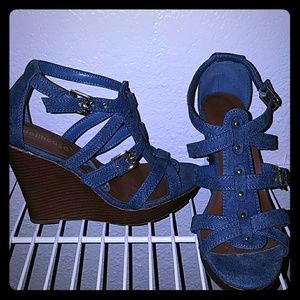 Blue Jean Wedges